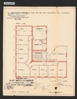 Přestavba banky Slavia, Olomouc, nám. Národních hrdinů č.p. 622 (č.o. 4)