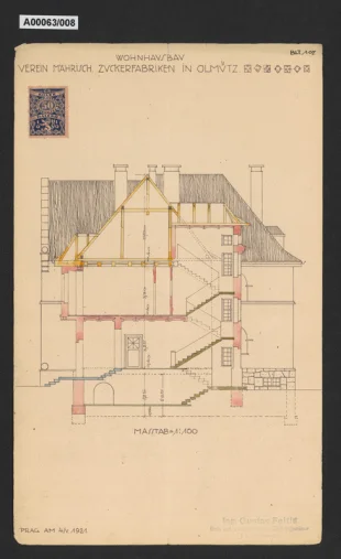 Obytný dům Spolku moravských cukrovarníků, Olomouc, č.p. 593 (tř. Spojenců 593/14)