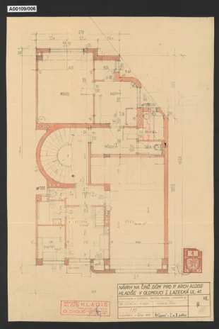 Vlastní nájemní domy, Olomouc-Nové Sady, Krakovská č.p. 376-379 (č.o. 4-10)