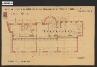 Rodinný dům Vincence Wesselse, Olomouc-Hodolany, č.p. 516