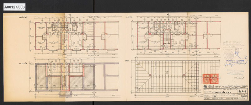 Sídliště Báňské a hutní společnosti, Olomouc-Hejčín, Erenburgova č. p. 295, Matochova č.p. 301-302