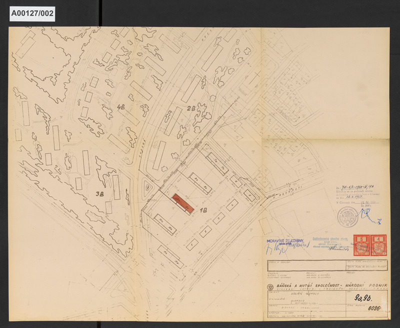 Sídliště Báňské a hutní společnosti, Olomouc-Hejčín, Erenburgova č. p. 295, Matochova č.p. 301-302
