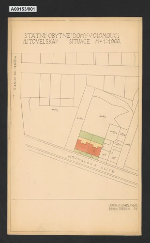 Státní obytné domy, Olomouc-Nová Ulice, Litovelská č.p. 346, 347 (č.o. 20, 22)