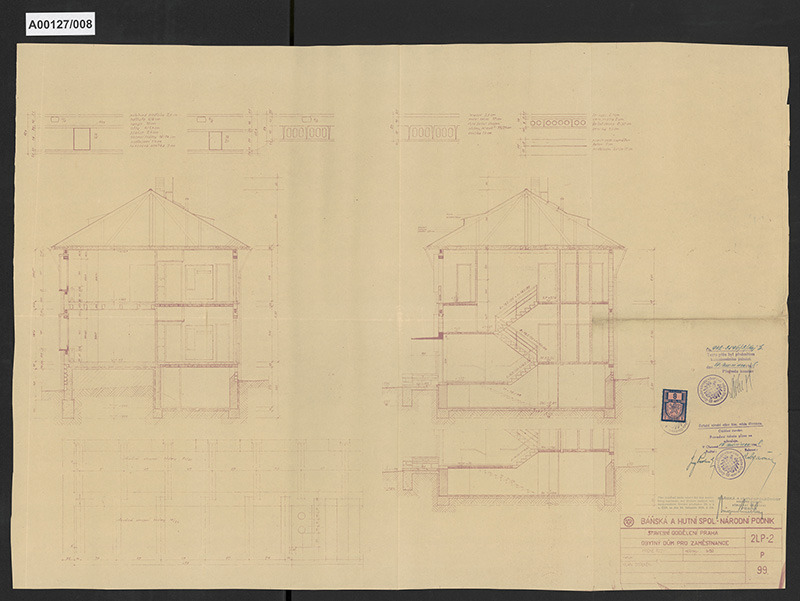 Sídliště Báňské a hutní společnosti, Olomouc-Hejčín, Erenburgova č. p. 295, Matochova č.p. 301-302