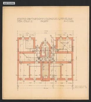 Státní obytné domy, Olomouc-Nová Ulice, Litovelská č.p. 346, 347 (č.o. 20, 22)