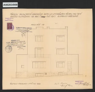 Rodinný dům se sochařským ateliérem Anežky Klimešové v Olomouci, čp. 95 - Neředín