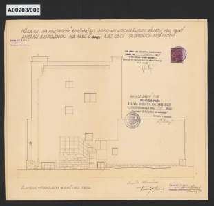 Rodinný dům se sochařským ateliérem Anežky Klimešové v Olomouci, čp. 95 - Neředín