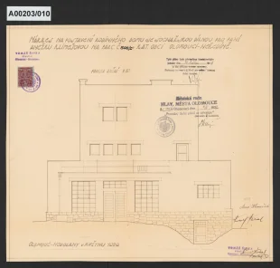 Rodinný dům se sochařským ateliérem Anežky Klimešové v Olomouci, čp. 95 - Neředín