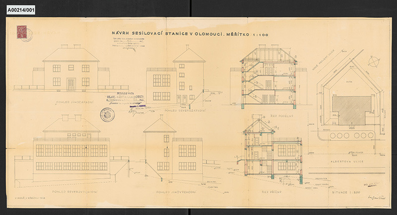 Zesilovací stanice v Olomouci, čp. 229 - Nová Ulice