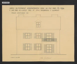 Dům Jitky Gruberové, Olomouc-Lazce, Na Struze č.p. 282 (č.o. 11)