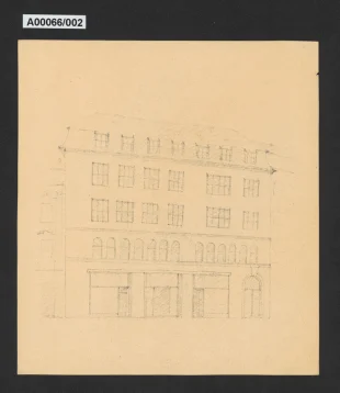 Přístavba filiálky České banky Union, Olomouc, č.p. 407 (Horní nám. 407/27)