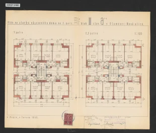 Dům stavebního a bytového družstva Haná v Olomouci, čp. 585 - Nová Ulice