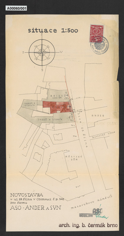 Obchodní dům ASO, Olomouc, č.p. 460 (28. října 460/9)