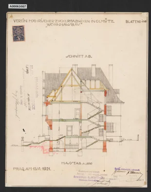 Obytný dům Spolku moravských cukrovarníků, Olomouc, č.p. 593 (tř. Spojenců 593/14)