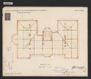 Obytný dům Spolku moravských cukrovarníků, Olomouc, č.p. 593 (tř. Spojenců 593/14)