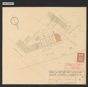 Vlastní nájemní domy, Olomouc-Nové Sady, Krakovská č.p. 376-379 (č.o. 4-10)