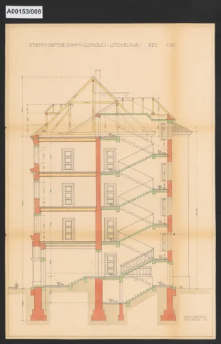 Státní obytné domy, Olomouc-Nová Ulice, Litovelská č.p. 346, 347 (č.o. 20, 22)