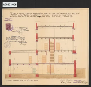 Rodinný dům se sochařským ateliérem Anežky Klimešové v Olomouci, čp. 95 - Neředín