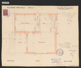Obytný dům Gertrudy Groagové, Olomouc-Nová Ulice, č.p. 454 (Mozartova 454/36)