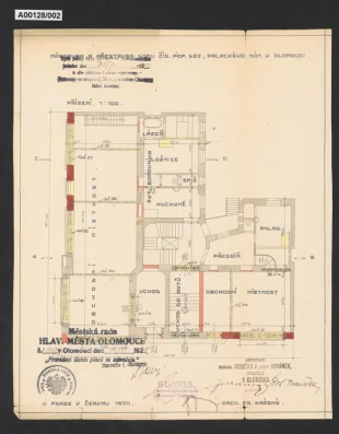 Přestavba banky Slavia, Olomouc, nám. Národních hrdinů č.p. 622 (č.o. 4)