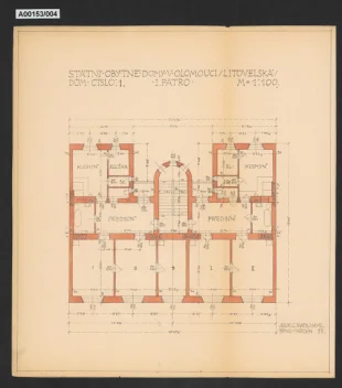 Státní obytné domy, Olomouc-Nová Ulice, Litovelská č.p. 346, 347 (č.o. 20, 22)