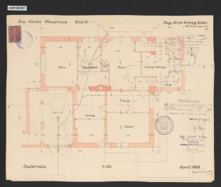 Obytný dům Gertrudy Groagové, Olomouc-Nová Ulice, č.p. 454 (Mozartova 454/36)