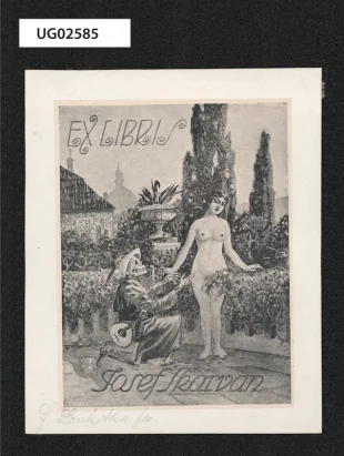 Ex libris Josef Skarvan