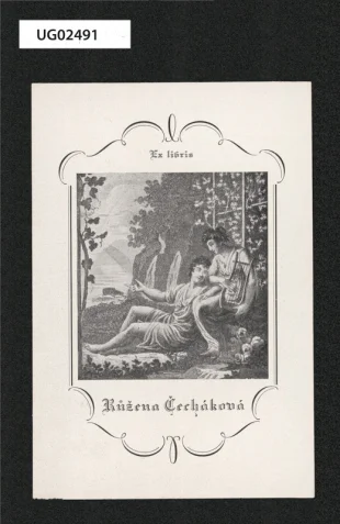 Ex libris Růžena Čecháková