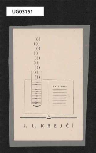 Ex libris J. L. Krejčí