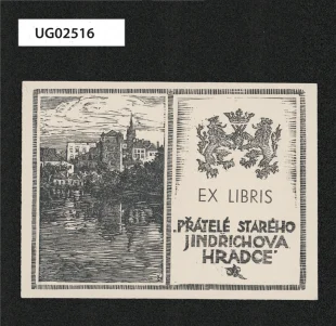 Ex libris „Přátelé starého Jindřichova Hradce“