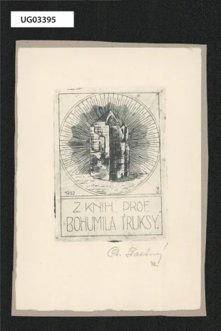 Ex libris prof. Bohumila Truksy