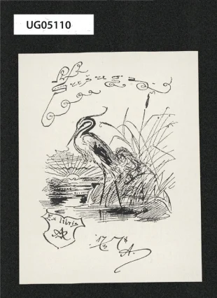 Šušuga / Ex libris MA (ipse sibi)
