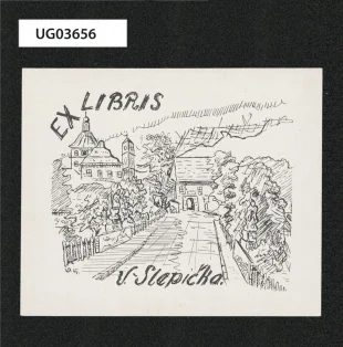 Ex libris V. Slepička