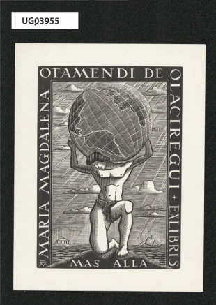 ex libris Maria magdalena Otamundi de Olaciregni