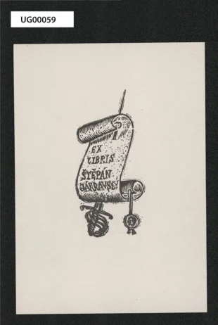 Ex libris Štěpán Zákravský