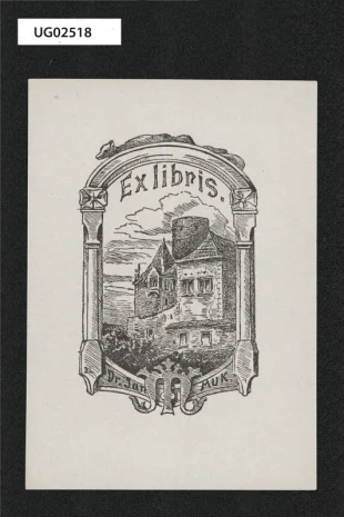 Ex libris Dr. Jan Muk