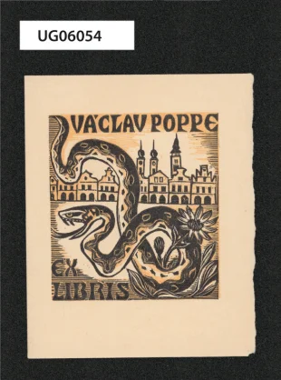 Ex libris Václav Poppe