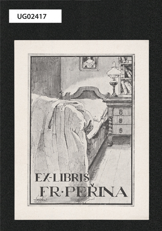 Ex libris Fr. Peřina