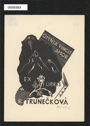 Ex libris R. Trunečková