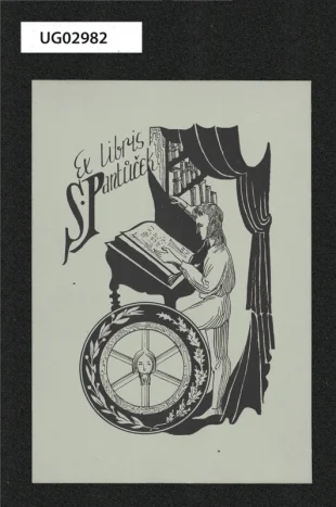 Ex libris S. Pantůček