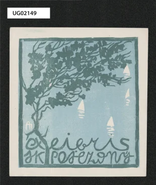 Ex libris J. K. Pojezdný