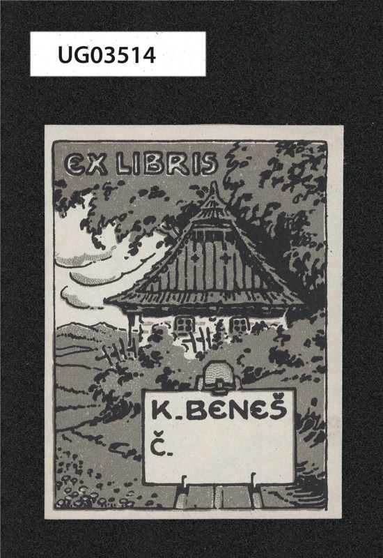 Ex libris K. Beneš