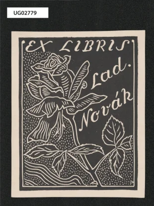 Ex libris Lad. Novák