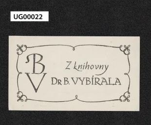 Z knihovny Dr B. Vybírala