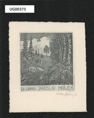 Ex libris Jaroslav Mrázek