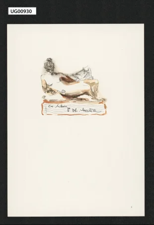Ex libris Dr. Ot. Maršík