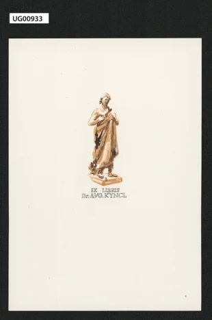 Ex libris Dr. Aug. Kyncl