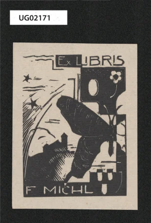 Ex libris F. Michl ( ###)