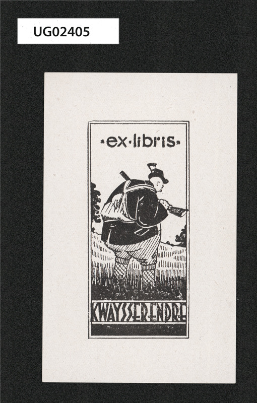 Ex libris Kwaysser Endre