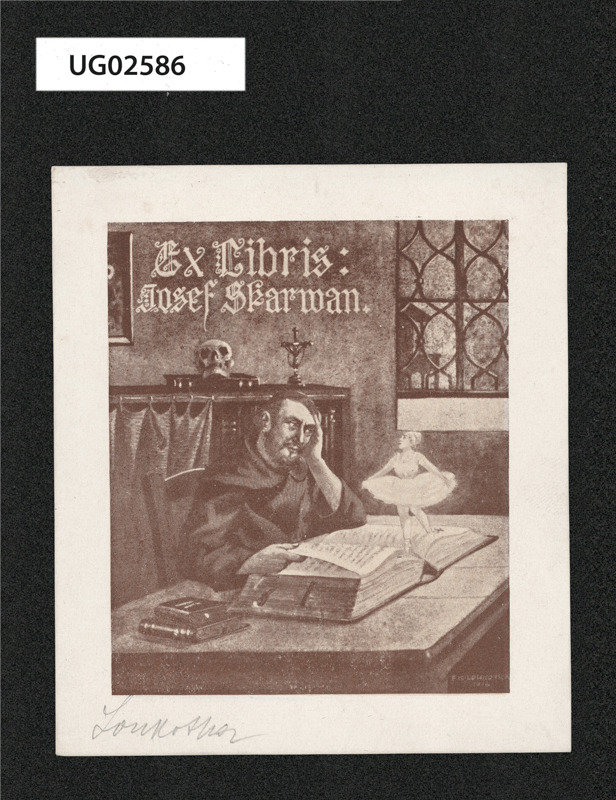 Ex libris Josef Skarvan
